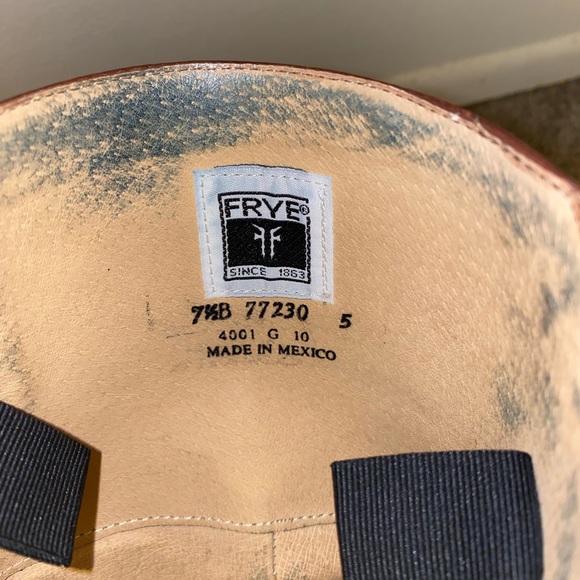 Frye 77230 Cognac Jane Pull-On Riding Boot Size 7.5 - Picture 6 of 9